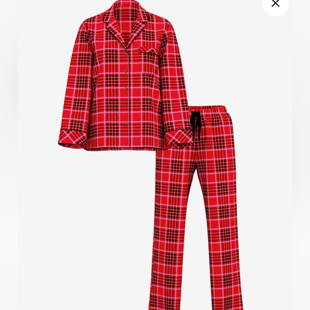 VS Flannel PJ Set
